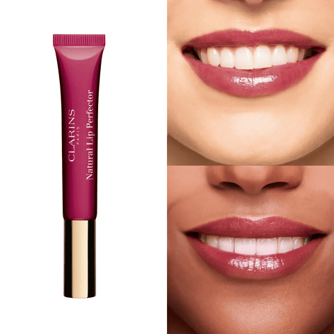 Clarins Skin Care 08 Plum Shimmer Clarins Natural Lip Perfector (12ml)