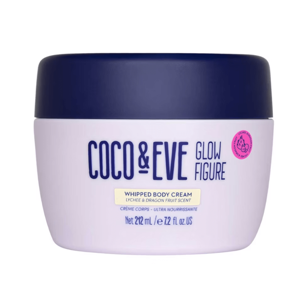 Coco & Eve Skin Care Coco & Eve Glow Figure Whipped Body Cream Lychee & Dragon Fruit (212ml)