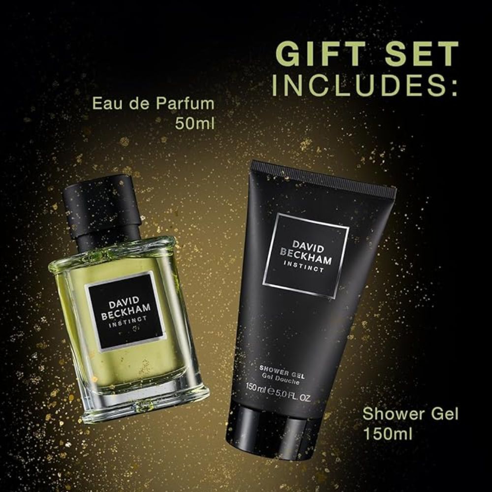 David Beckham Men's Aftershave David Beckham Instinct Men's Gift Set (50ml EDP + 150ml Shower Gel)