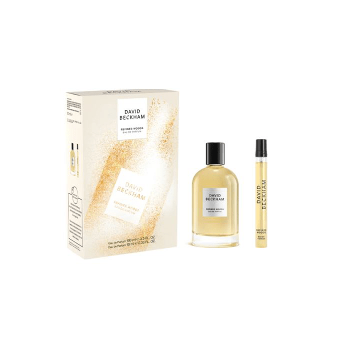 David Beckham Men's Aftershave David Beckham Refined Woods Eau de Parfum Men's Gift Set