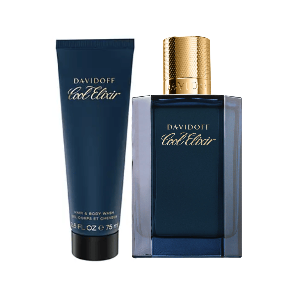 Davidoff Men's Aftershave Davidoff Cool Elixir Oud Aromatique Intense Parfum Gift Set (100ml + 75ml Body Lotion)