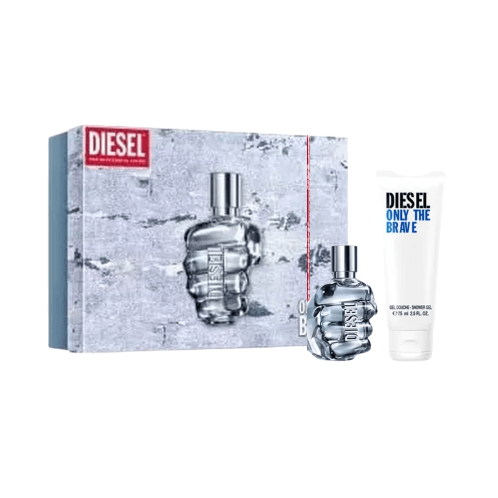 Diesel Men's Aftershave Diesel Only The Brave Men's Aftershave Gift Set (50ml EDT + 75ml Shower Gel)