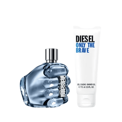 Diesel Men's Aftershave Diesel Only The Brave Men's Aftershave Gift Set (50ml EDT + 75ml Shower Gel)