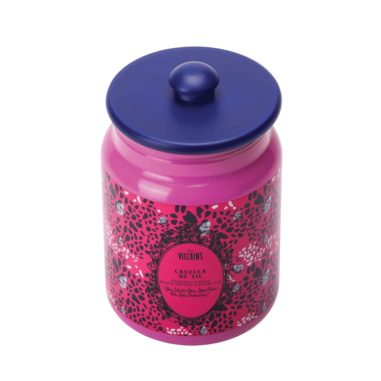 Disney Candle Disney Cruella Black Pepper Pink Ceramic Candle