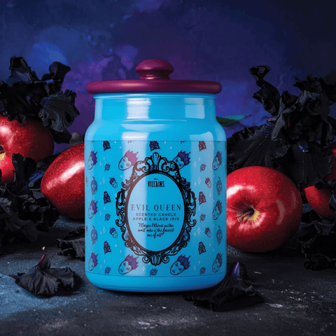 Disney Candle Disney Evil Queen Apple & Black Iris Ceramic Candle