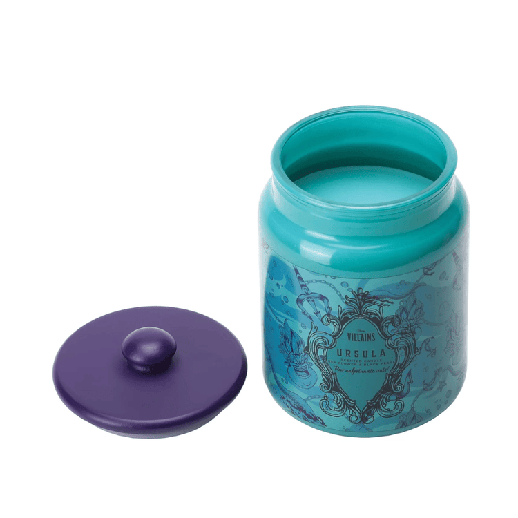 Disney Candle Disney Ursula Sea Flower Black Pearl Ceramic Candle