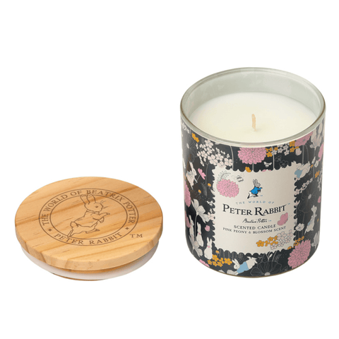 Disney Candle Peter Rabbit Pink Peony & Blossom Candle