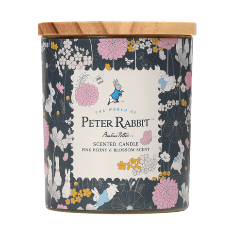 Disney Candle Peter Rabbit Pink Peony & Blossom Candle