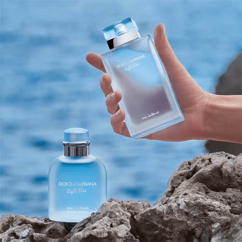 Dolce & Gabbana Men's Aftershave Dolce & Gabbana Light Blue Eau Intense Pour Homme Eau de Parfum Men's Aftershave Spray (50ml, 100ml, 200ml)