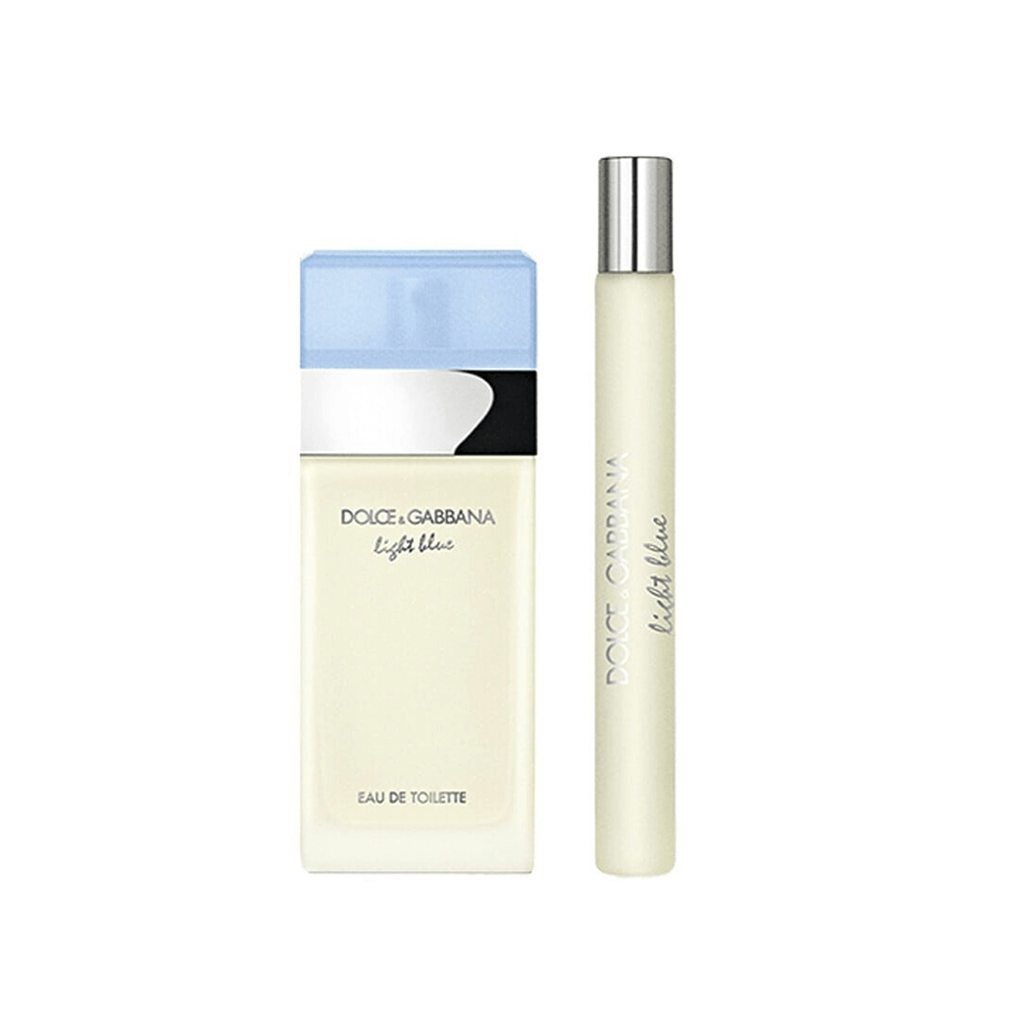 Dolce & Gabbana Women's Perfume Dolce & Gabbana Light Blue Eau de Toilette Women's Perfume Gift Set Spray (100ml) + 10ml