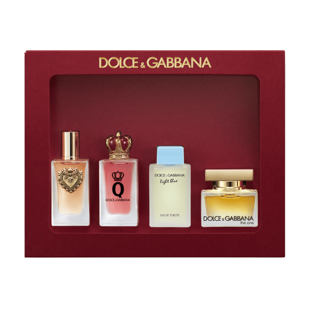 Dolce & Gabbana Women's Perfume Dolce & Gabbana Women's Perfume Miniatures Gift Set (4 x 5ml)