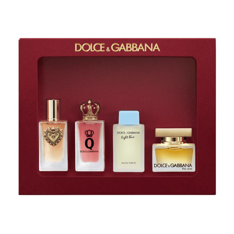 Dolce & Gabbana Women's Perfume Dolce & Gabbana Women's Perfume Miniatures Gift Set (4 x 5ml)