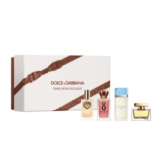 Dolce & Gabbana Women's Perfume Dolce & Gabbana Women's Perfume Miniatures Gift Set (4 x 5ml)