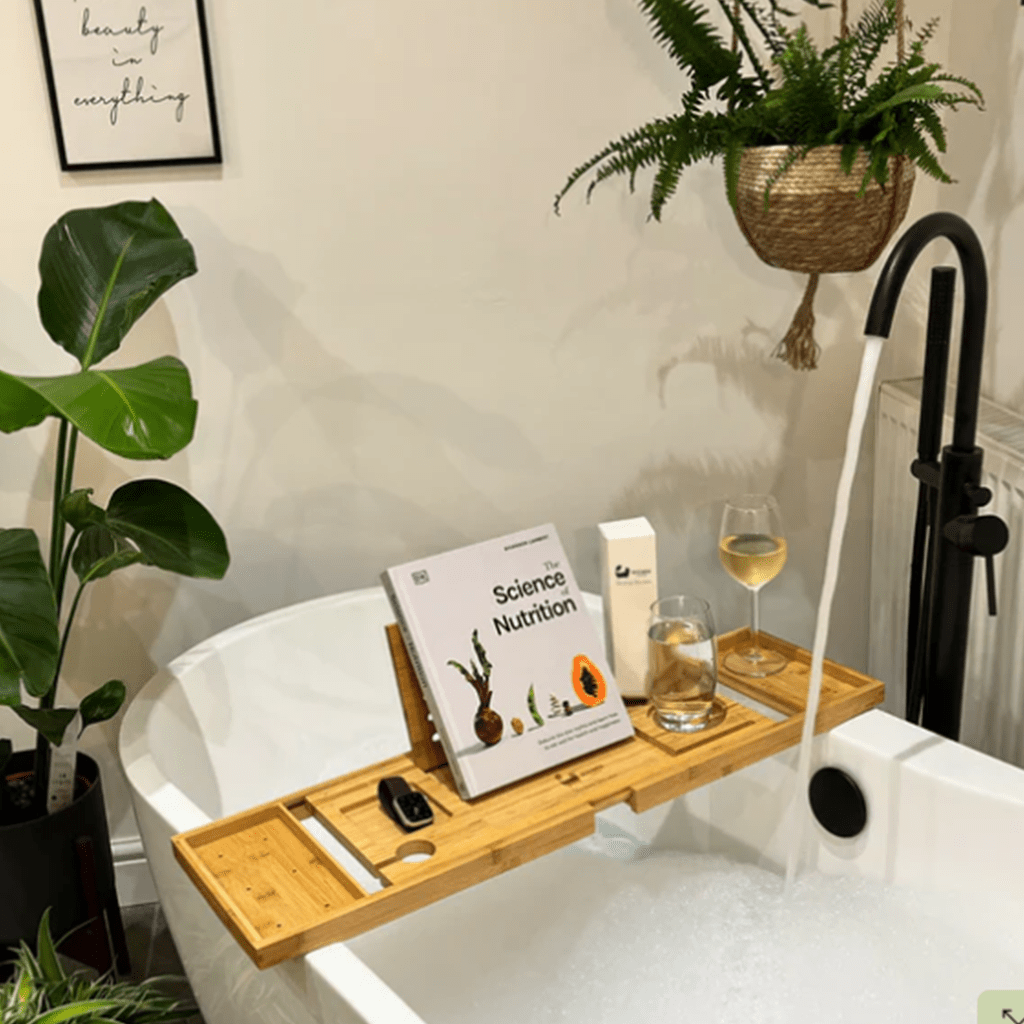 Eco Bath Diffuser Eco Bath Luxury Bamboo Bath Tray  (100ml)