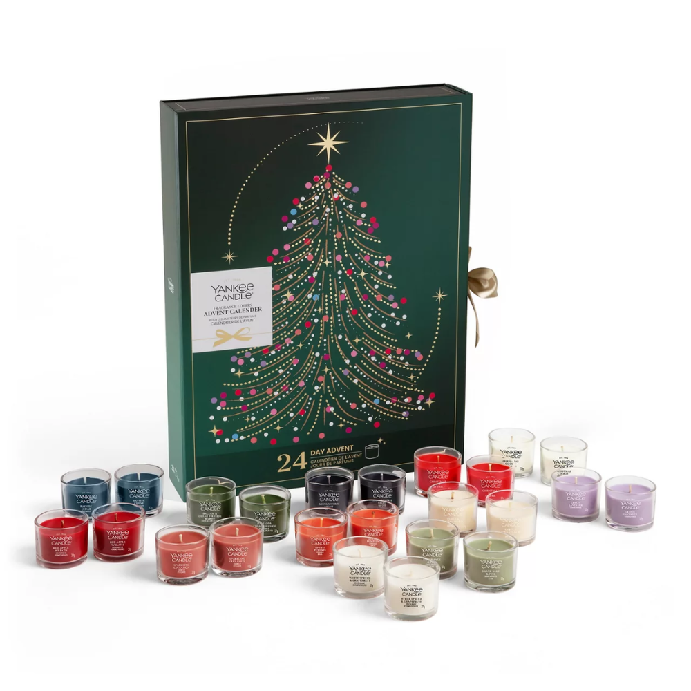 Yankee Candle Fragrance Lovers 24 Mini Votive Christmas Advent Calendar