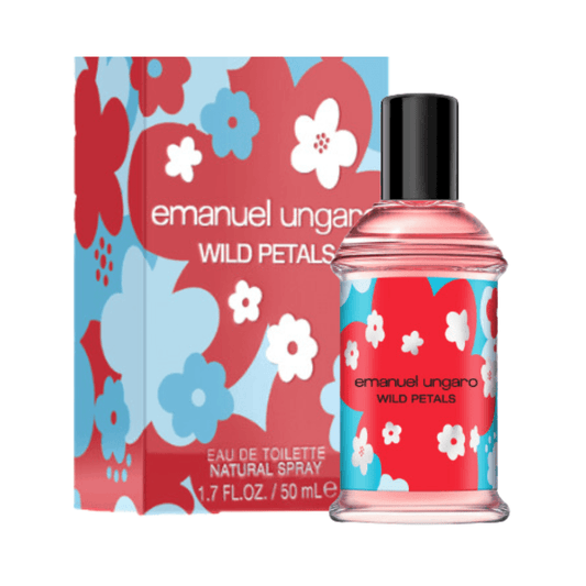 Emanuel Ungaro Women's Perfume Emanuel Ungaro Wild Petals Eau de Toilette Women's Perfume Spray (50ml)