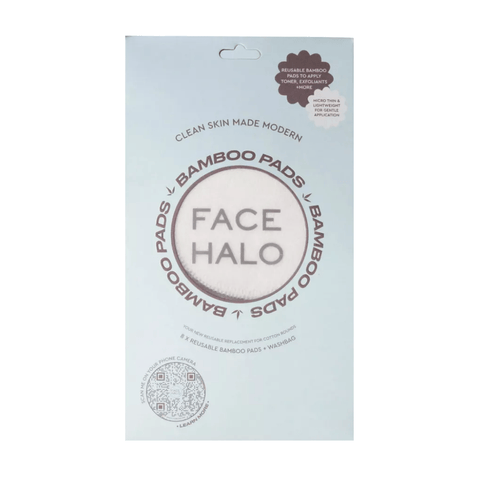 Face Halo Skin Care Face Halo Bamboo Make Up Remover Pads