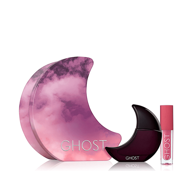 Ghost Deep Night Eau de Parfum Women s Perfume Gift Set Spray 10ml Lip Gloss Mini