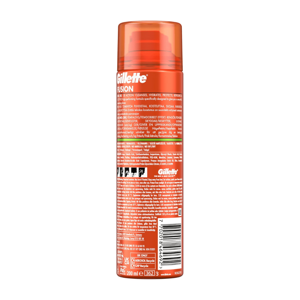 Gillette Skin Care Gillette Fusion5 Ultra Moisturising Shave Gel (200ml)