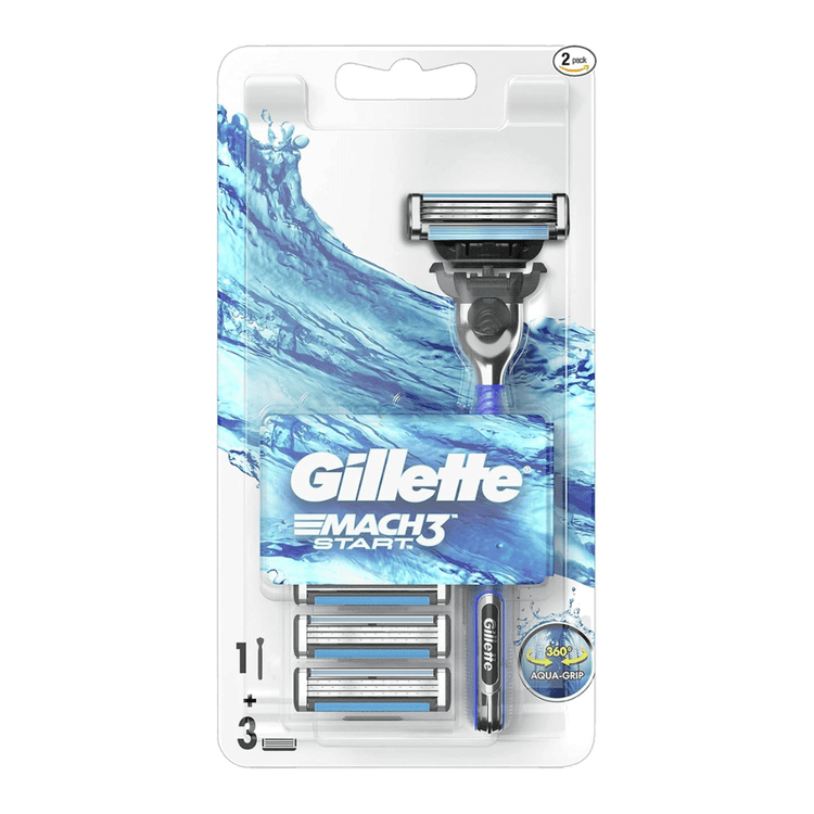 Gillette Skin Care Gillette Mach3 Start Razor 3Up