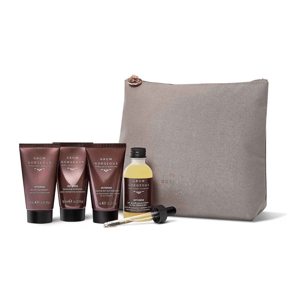 Grow Gorgeous Hair Care Grow Gorgeous Intense Discovery Kit 4 Piece Gift Set (Worth £58)