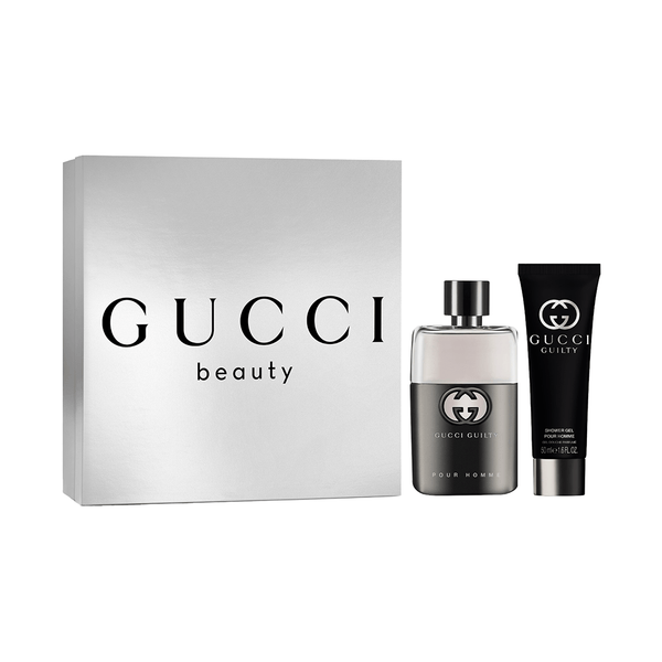 Gucci Guilty Pour Homme Aftershave EDP Spray Gift Set (50ml) with