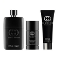 Gucci Men's Aftershave Gucci Guilty Pour Homme Aftershave Parfum Spray Gift Set (90ml) with Shower Gel and Deodorant Stick