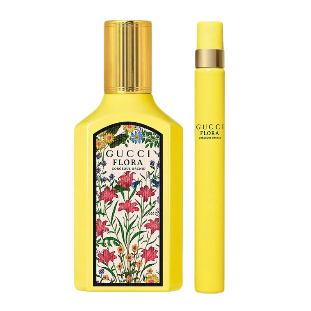 GUCCI FLORA 香水 50ml 10ml セット Gucci Flora Gorgeous Orchid Women's Perfume Gift Set (50ml EDP +
