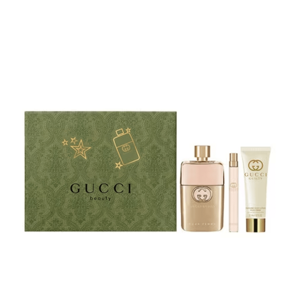 Gucci perfume and lotion set hotsell