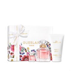 Guerlain Women's Perfume Guerlain Mon Guerlain Eau de Parfum Women's Perfume Gift Set Spray (50ml) with 75ml Body Lotion + 5ml EDP