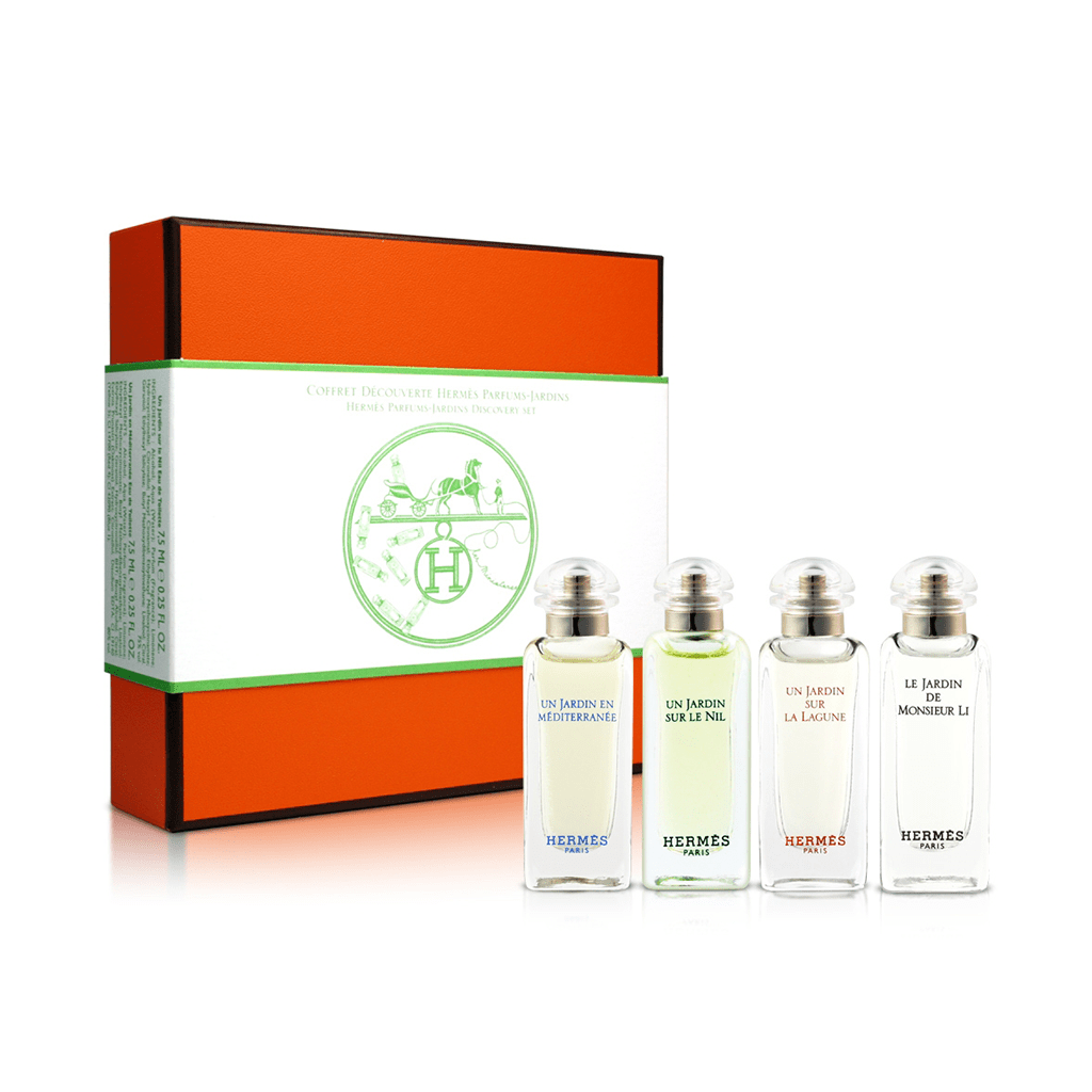 Hermes Jardins Unisex Fragrance Miniature Gift Set | Perfume Direct