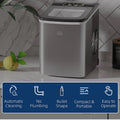 HOMCOM Home Accessories HOMCOM 1.8L Counter Top Ice Maker - 800-075V70