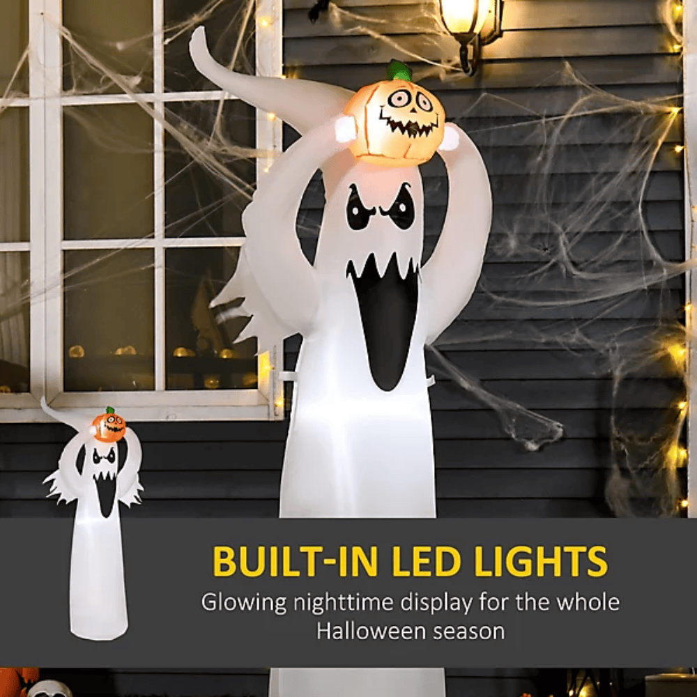 HOMCOM Seasonal HOMCOM Halloween Inflatable ghost - 844-235V70