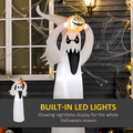 HOMCOM Seasonal HOMCOM Halloween Inflatable ghost - 844-235V70