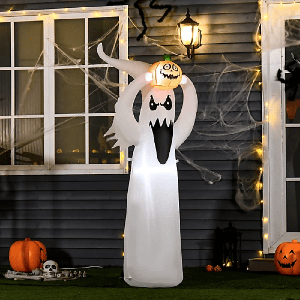 HOMCOM Seasonal HOMCOM Halloween Inflatable ghost - 844-235V70