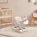 HOMCOM Toy HOMCOM Kids Rocking Donkey With Wooden Base - 330-110