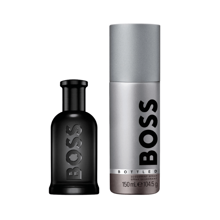 Hugo Boss Men's Aftershave Hugo Boss Bottled Men's Gift Set (50ml Parfum + 150ml Deodorant Spray)