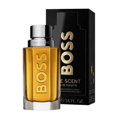 Hugo Boss Men's Aftershave Hugo Boss The Scent for Him Eau de Toilette Men's Refillable Aftershave Spray (50ml)