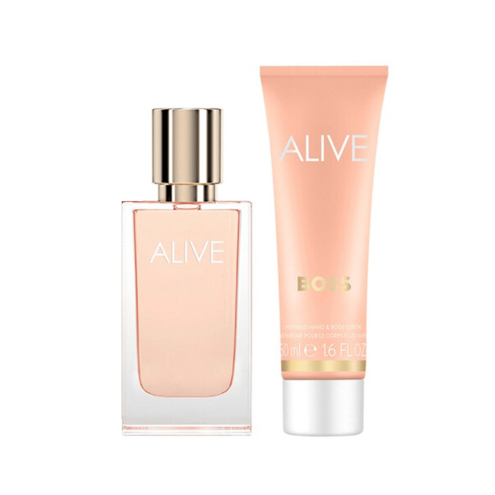 Hugo Boss Women's Perfume Hugo Boss Alive Women's Perfume Gift Set (30ml EDP + 50ml Body Lotion)