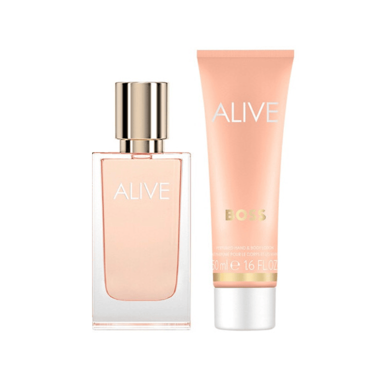 Hugo Boss Women's Perfume Hugo Boss Alive Women's Perfume Gift Set (30ml EDP + 50ml Body Lotion)