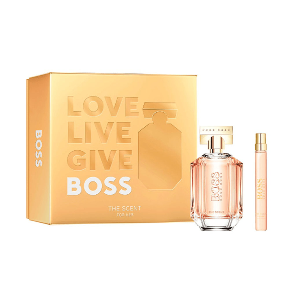 Hugo Boss Women's Perfume Hugo Boss The Scent For Her Eau de Parfum Women's Gift Set Spray (100ml) with 10ml EDP
