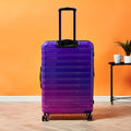 iFLY Suitcase iFLY Fibertech 3pcs Premium Hard Shell Travel Suitcase Set (Purple/Pink)