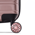 iFLY Suitcase iFLY Fibertech Premium Hard Shell Travel Suitcase Cabin Bag (Rose Gold)