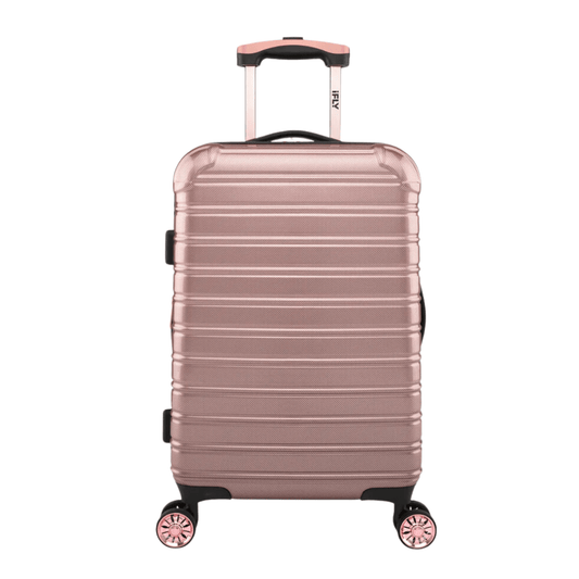 iFLY Suitcase iFLY Fibertech Premium Hard Shell Travel Suitcase Cabin Bag (Rose Gold)