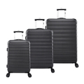 iFLY Suitcase iFLY Fibertech Premium Hard Shell Travel Suitcase Large (Jet Black)