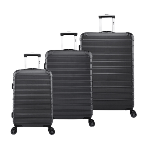 iFLY Suitcase iFLY Fibertech Premium Hard Shell Travel Suitcase Large (Jet Black)