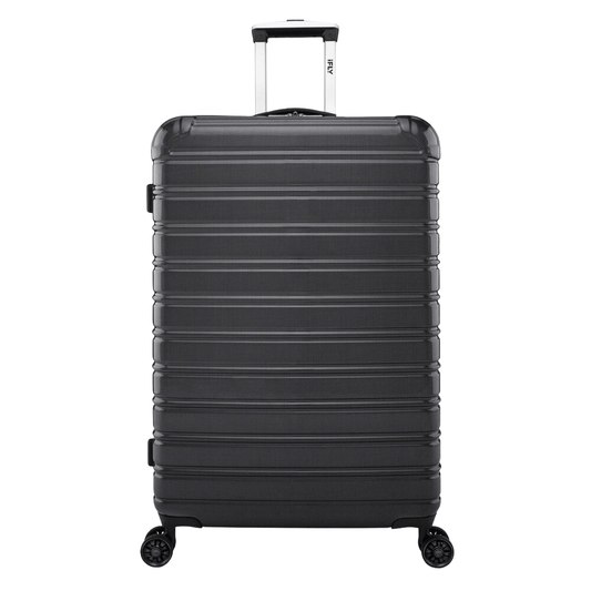 iFLY Suitcase iFLY Fibertech Premium Hard Shell Travel Suitcase Large (Jet Black)