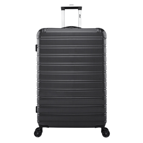 iFLY Suitcase iFLY Fibertech Premium Hard Shell Travel Suitcase Large (Jet Black)