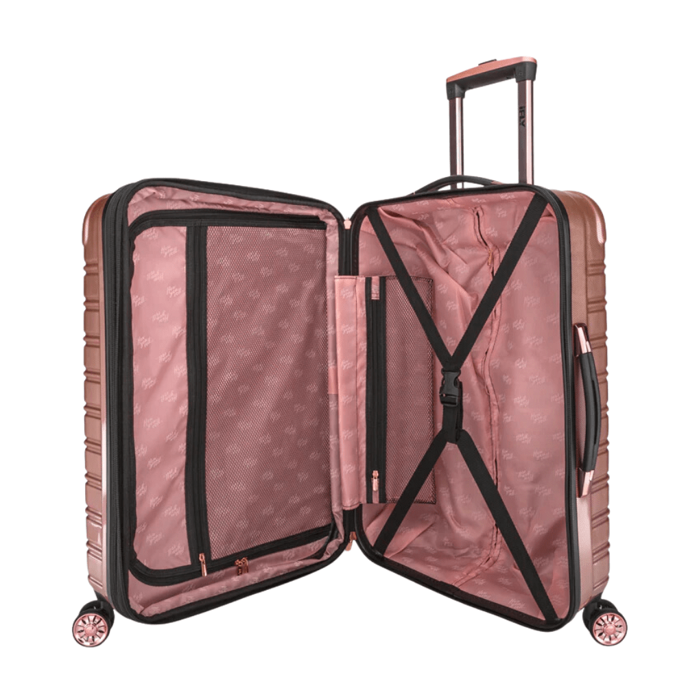 iFLY Suitcase iFLY Fibertech Premium Hard Shell Travel Suitcase Large (Rose Gold)