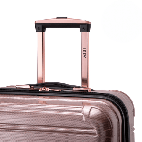 iFLY Suitcase iFLY Fibertech Premium Hard Shell Travel Suitcase Large (Rose Gold)
